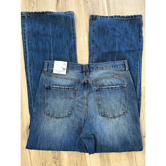 NWT Kancan 90s flare wide leg rigid denim jeans - Picture 8 of 9